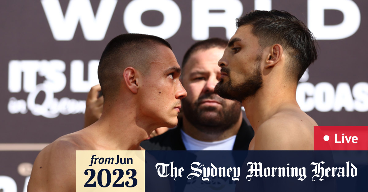 Boxing live Tim Tszyu v Carlos Ocampo scores results updates
